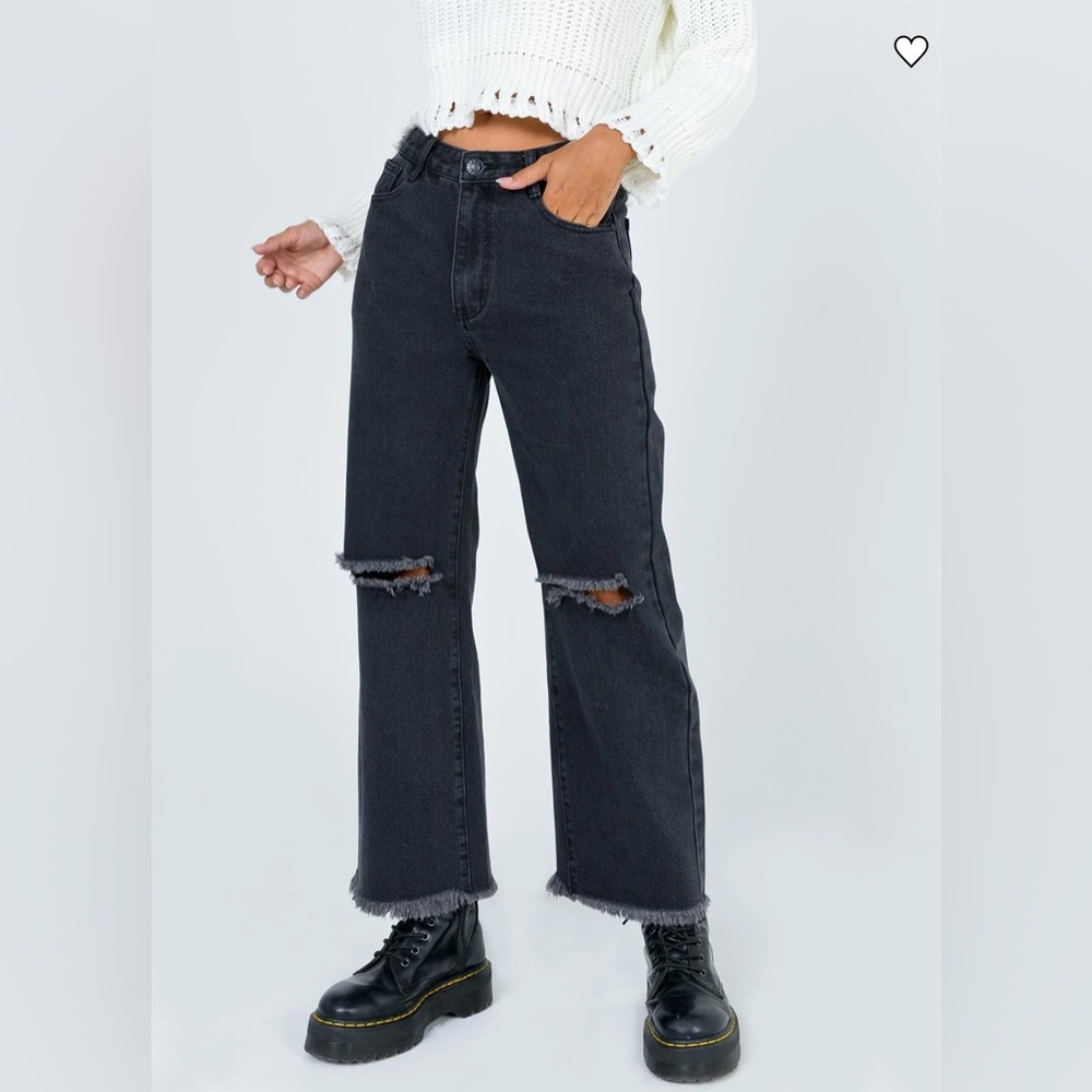 Princess Polly Cece Jeans Black